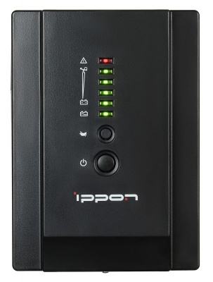 Источник бесперебойного питания Ippon Smart Power Pro 1400 840Вт 1400ВА черный
