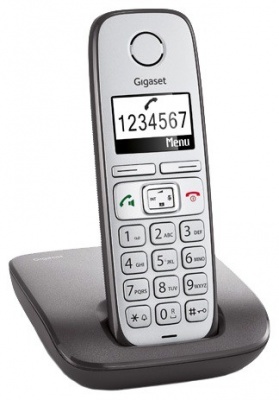 Р/Телефон Dect Gigaset E310 серебристый АОН
