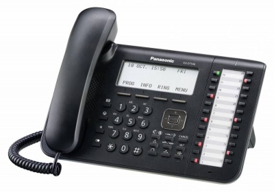 Системный телефон Panasonic KX-DT546RUB черный