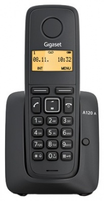 Р/Телефон Dect Gigaset A120 черный АОН