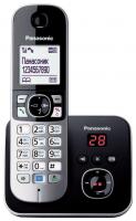 Р/Телефон Dect Panasonic KX-TG6821RUM серый металлик автооветчик АОН