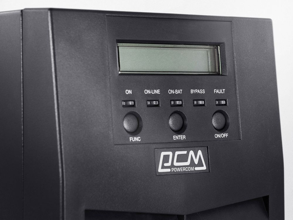 Источник бесперебойного питания Powercom Macan MAS-3000 2700Вт 3000ВА черный