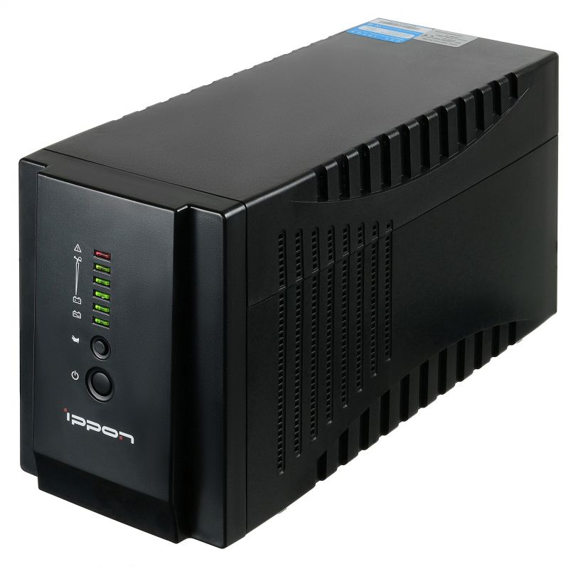 Источник бесперебойного питания Ippon Smart Power Pro 2000 1200Вт 2000ВА черный