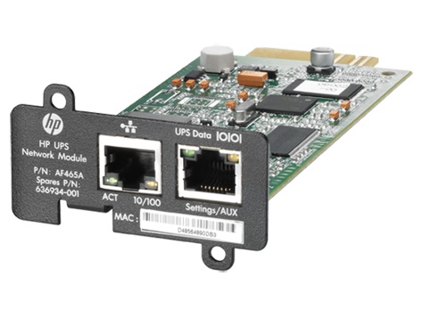 Источник бесперебойного питания HPE Network Module Mini-Slot Kit (AF465A)