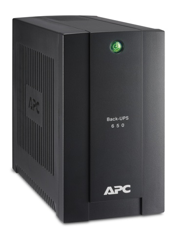 Источник бесперебойного питания APC Back-UPS BC650I-RSX 360Вт 650ВА черный
