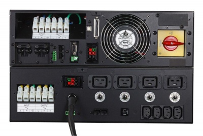 Источник бесперебойного питания Powercom Vanguard RM VRT-6000 w/o Bat 5400Вт 6000ВА черный