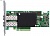 Адаптер Dell Emulex LPe16002B Dual Port 16Gb Fibre Channel HBA Full Height Cus Kit (406-BBGH)