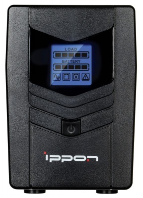 Источник бесперебойного питания Ippon Back Power Pro LCD 600 Euro 360Вт 600ВА черный