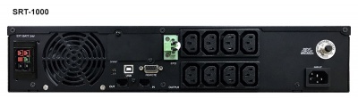 Источник бесперебойного питания Powercom Smart King RT SRT-3000A (PF=0.9) 2700Вт 3000ВА черный