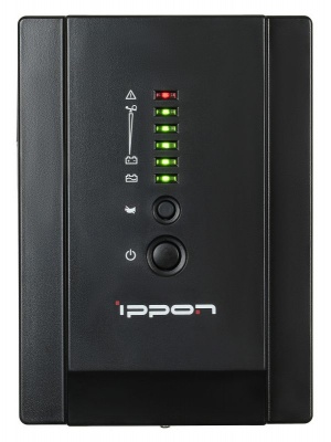 Источник бесперебойного питания Ippon Smart Power Pro 1000 600Вт 1000ВА черный